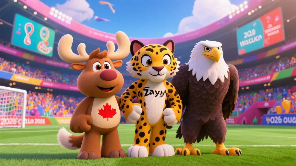 揭秘2026世界杯吉祥物：Maple、Zayu与Clutch背后的文化密码与狂欢寓意